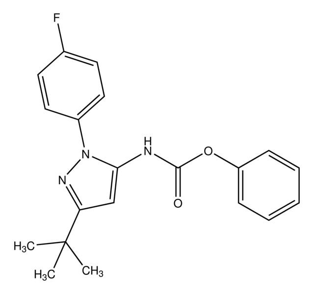Phenyl (3-(tert-butyl)-1-(4-fluorophenyl)-1H-pyrazol-5-yl)carbamate