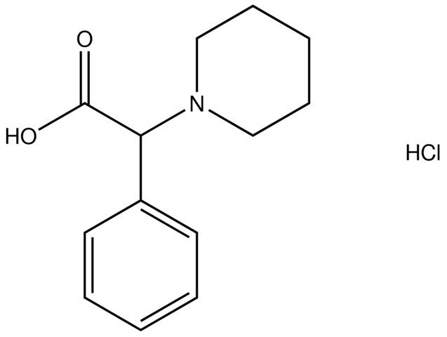 phenyl(1-piperidinyl)acetic acid hydrochloride