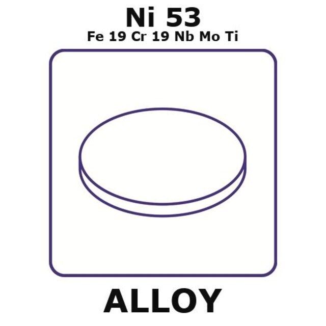 Inconel<sup>®</sup> alloy 718-heat resisting alloy, Ni53Fe19Cr19NbMoTi