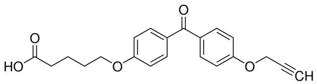 5-(4-(4-(Prop-2-yn-1-yloxy)benzoyl)phenoxy)pentanoic acid