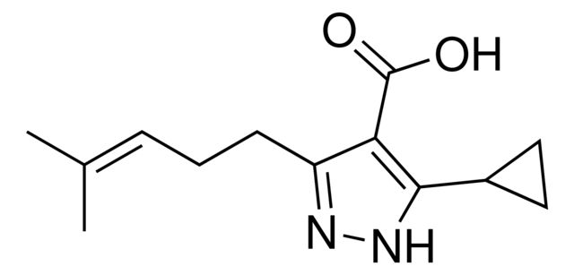 5-Cyclopropyl-3-(4-methyl-3-pentenyl)-1H-pyrazole-4-carboxylic acid