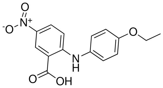 2-(4-ethoxyanilino)-5-nitrobenzoic acid