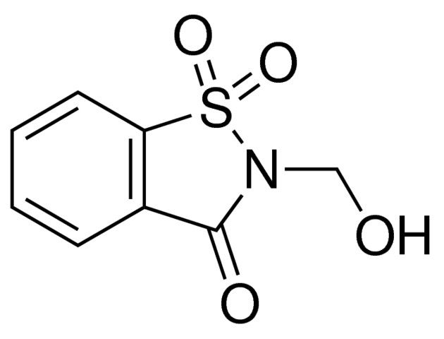 2-(hydroxymethyl)-1,2-benzisothiazol-3(2H)-one 1,1-dioxide