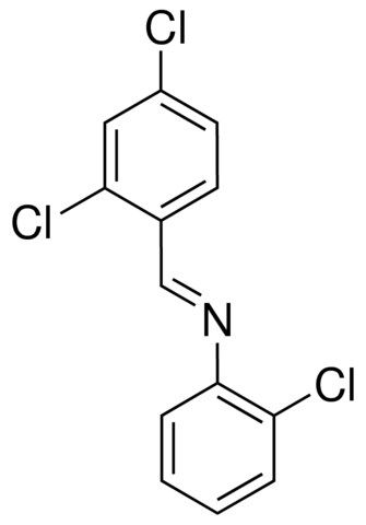 2-CHLORO-N-(2,4-DICHLOROBENZYLIDENE)ANILINE