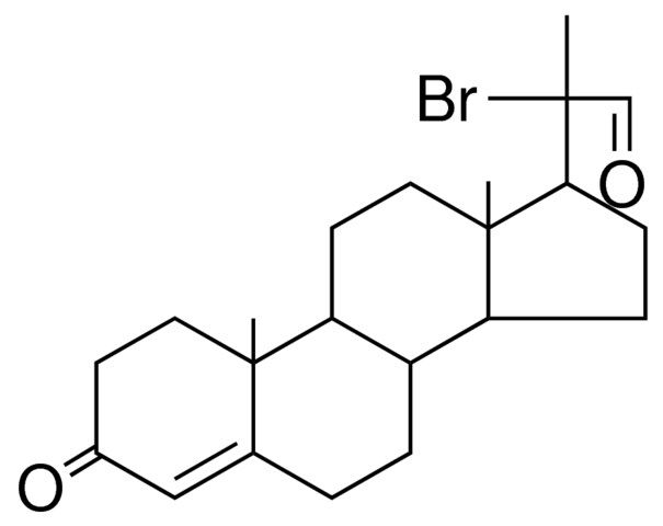 2-bromo-2-(10,13-dimethyl-3-oxo-2,3,6,7,8,9,10,11,12,13,14,15,16,17-tetradecahydro-1H-cyclopenta[a]phenanthren-17-yl)propanal