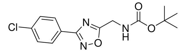 tert-Butyl N-[[3-(4-chlorophenyl)-1,2,4-oxadiazol-5-yl]methyl]carbamate