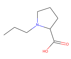 1-propylpyrrolidine-2-carboxylic acid