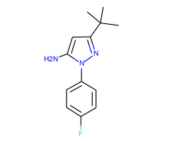 3-tert-Butyl-1-(4-fluorophenyl)-1H-pyrazol-5-amine