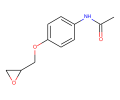 N-[4-(oxiran-2-ylmethoxy)phenyl]acetamide