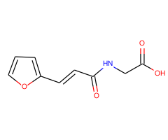 {[(2E)-3-(2-furyl)prop-2-enoyl]amino}acetic acid