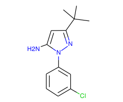 3-tert-butyl-1-(3-chlorophenyl)-1H-pyrazol-5-amine