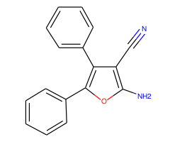 2-Amino-4,5-diphenyl-furan-3-carbonitrile