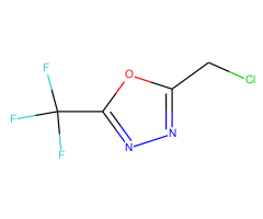2-(Chloromethyl)-5-(trifluoromethyl)-1,3,4-oxadiazole