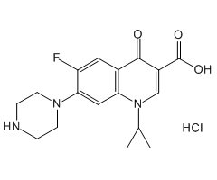 1-cyclopropyl-6-fluoro-4-oxo-7-piperazin-1-yl-1,4-dihydroquinoline-3-carboxylic acid