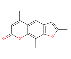 2,5,9-trimethyl-7H-furo[3,2-g]chromen-7-one