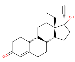 (1S,2R,10R,11S,14R,15S)-15-ethyl-14-ethynyl-14-hydroxytetracyclo[8.7.0.0^{2,7}.0^{11,15}]heptadec-6-en-5-one