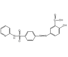 2-hydroxy-5-(2-{4-[(pyridin-2-yl)sulfamoyl]phenyl}diazen-1-yl)benzoic acid