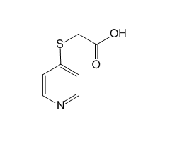 2-(pyridin-4-ylsulfanyl)acetic acid