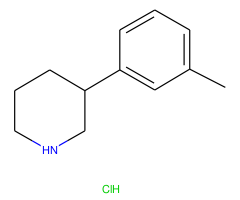 3-(3-Methylphenyl)piperidine hydrochloride