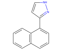 3-(1-naphthyl)-1H-pyrazole hydrochloride