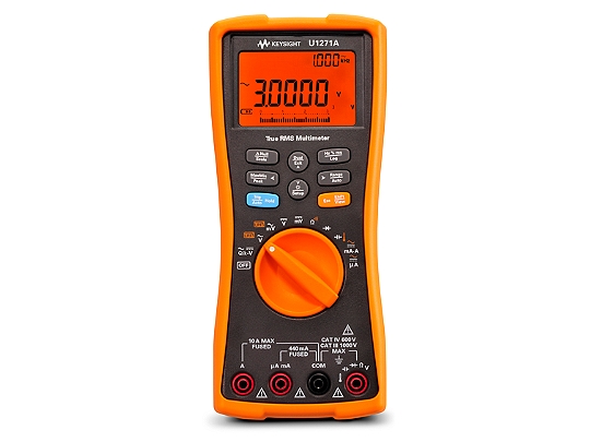 U1271A手持式数字万用表,4 ½位,IP54图片