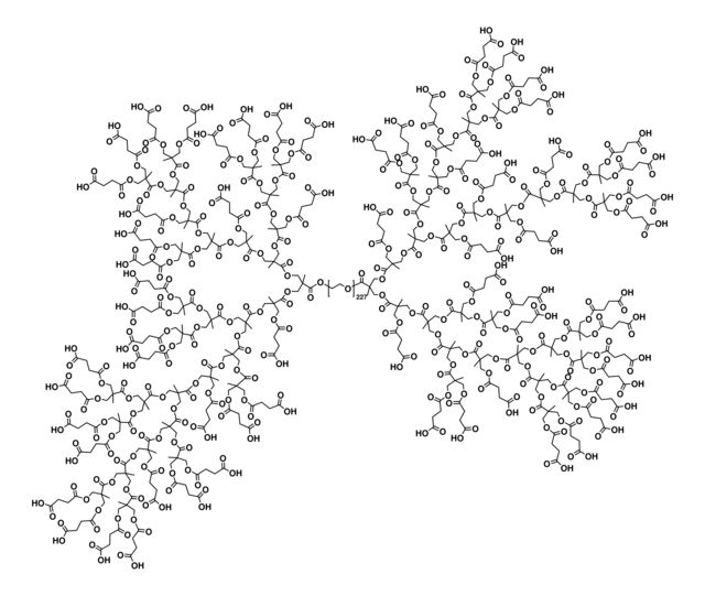 Poly(ethylene glycol) linear dendrimer