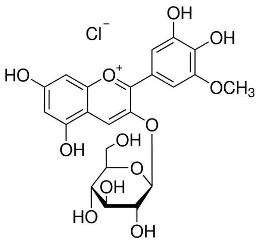 Petunidin 3-<I>O</I>-β-<SC>D</SC>-glucoside chloride