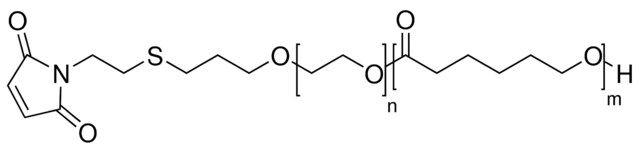 Maleimide-poly<i>(</i>ethylene glycol)-<i>b-</i>poly(ε-caprolactone)