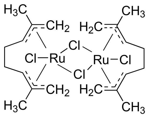 Dichlorodi-<i>μ</i>-chlorobis[(1,2,3,6,7,8-<i>η</i>-2,7-dimethyl-2,6-octadiene-1,8-diyl]diruthenium(IV)