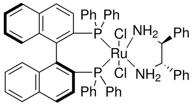 Dichloro[(<i>S</i>)-(-)-2,2′-bis(diphenylphosphino)-1,1′-binaphthyl][(1<i>S</i>,2<i>S</i>)-(-)-1,2-diphenylethylenediamine] ruthenium(II)