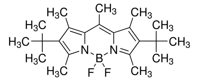 Difluoro(4-(1,1-dimethylethyl)-2-{1-[4-(1,1-dimethylethyl)-3,5-dimethyl-2<i>H</i>-pyrrol-2-ylidene-<i>N</i>]ethyl}-3,5-dimethyl-1<i>H</i>-pyrrol-2-ylidene-<i>N</i>]ethyl}-3,5-dimethyl-1<i>H</i>-pyrrolato-<i>N</i>)boron
