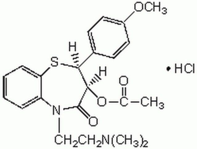Diltiazem, Hydrochloride-CAS 33286-22-5-Calbiochem
