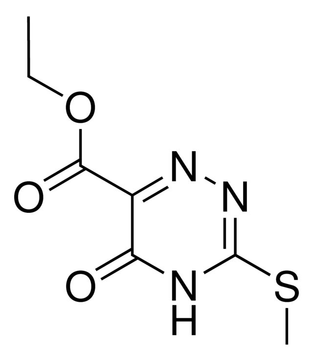 Ethyl 3-(methylsulfanyl)-5-oxo-4,5-dihydro-1,2,4-triazine-6-carboxylate