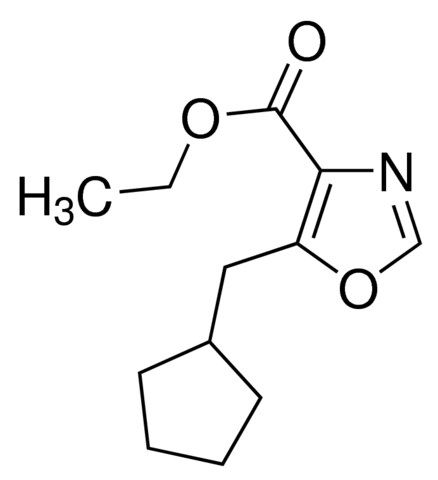 Ethyl 5-(cyclopentylmethyl)-1,3-oxazole-4-carboxylate