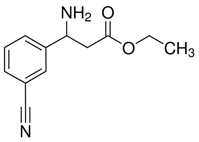 Ethyl 3-amino-3-(3-cyanophenyl)propanoate