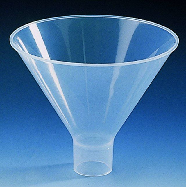 BRAND<sup>®</sup> PP powder funnel short wide stem