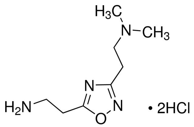 2-(5-(2-Aminoethyl)-1,2,4-oxadiazol-3-yl)-<i>N</i>,<i>N</i>-dimethylethan-1-amine dihydrochloride