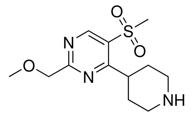 2-(Methoxymethyl)-5-(methylsulfonyl)-4-(piperidin-4-yl)pyrimidine