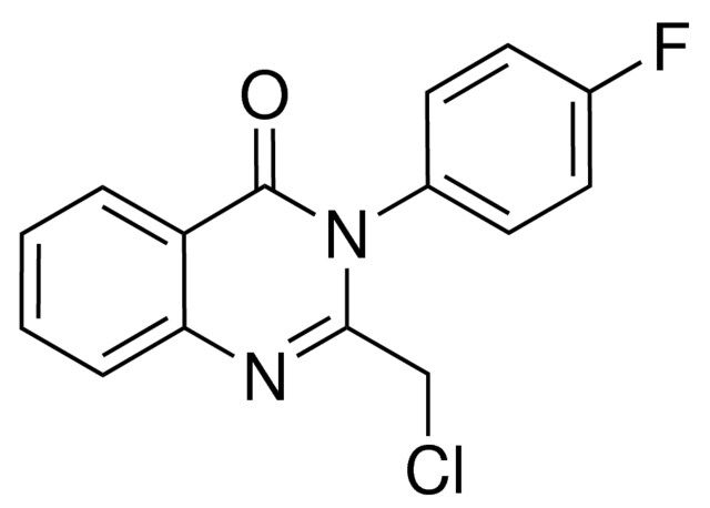 2-(Chloromethyl)-3-(4-fluorophenyl)-4(3<i>H</i>)-quinazolinone