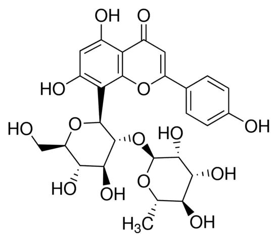 Vitexin 2′′-rhamnoside