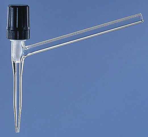 BRAND<sup>®</sup> needle-valve stopcocks for burettes and automatic burettes with PTFE spindle