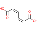 (2Z,4Z)-Hexa-2,4-dienedioic acid