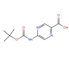 5-((tert-Butoxycarbonyl)amino)pyrazine-2-carboxylic acid
