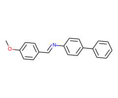 p-Methoxybenzylidene p-Biphenylamine