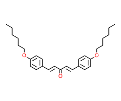 1,5-Bis(p-hexyloxyphenyl)-1,4-pentadien-3-one