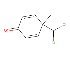 4-Dichloromethyl-4-methyl-2,5-cyclohexadienone