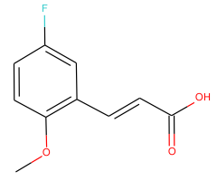 5-Fluoro-2-methoxycinnamic acid