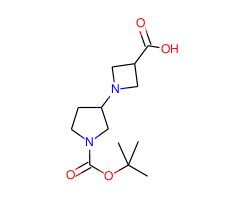 1-(1-(tert-Butoxycarbonyl)pyrrolidin-3-yl)azetidine-3-carboxylic acid