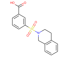 3-((3,4-Dihydroisoquinolin-2(1H)-yl)sulfonyl)benzoic acid