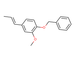 1-(Benzyloxy)-2-methoxy-4-(prop-1-en-1-yl)benzene